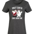 thumbnail image 3 of Frosty The Snowman - Christmas - Only Santa Can Judge Me - Women's Any Way Dress, 3 of 6