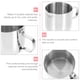 thumbnail image 2 of Jarra para espumar café con forma de flor, 2 unidades, guirnalda para café expreso, crema para leche con leche, de acero inoxidable, 2 of 6