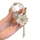 thumbnail image 2 of Horquilla con borlas y flores de perlas para el pelo, pinza para el pelo con forma de disco en la parte posterior, accesorio para el pelo de alta calidad para mujer, 2 of 6