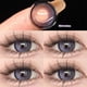 thumbnail image 4 of Lentillas naturales con dioptrías para miopía, lentes de contacto naturales para ojos, cosmética, envío gratis, 2 piezas, 4 of 4