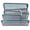Silver, variant on Sioweci 3-Tier Desktop Stacking File Holder Black Metal Mesh Mail Organizer Letter Holder Reinforced Design Space-Saving File Storage Rack for Desk Countertop Kitchen Black