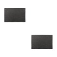 thumbnail image 1 of Wosthever Tapete de , suministros para el hogar, posavasos de PVC multiusos, soporte para vasos, accesorios impermeables para el hogar, Negro 2Conjunto, 1 of 6