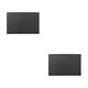 thumbnail image 4 of Tapete de PVC Bearachild Color sólido Negro 2Conjunto, 4 of 6