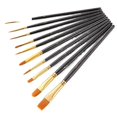thumbnail image 2 of 10 Pcs Brosses à Cheveux en Nylon Multifonctionnelles Noires, 2 of 5