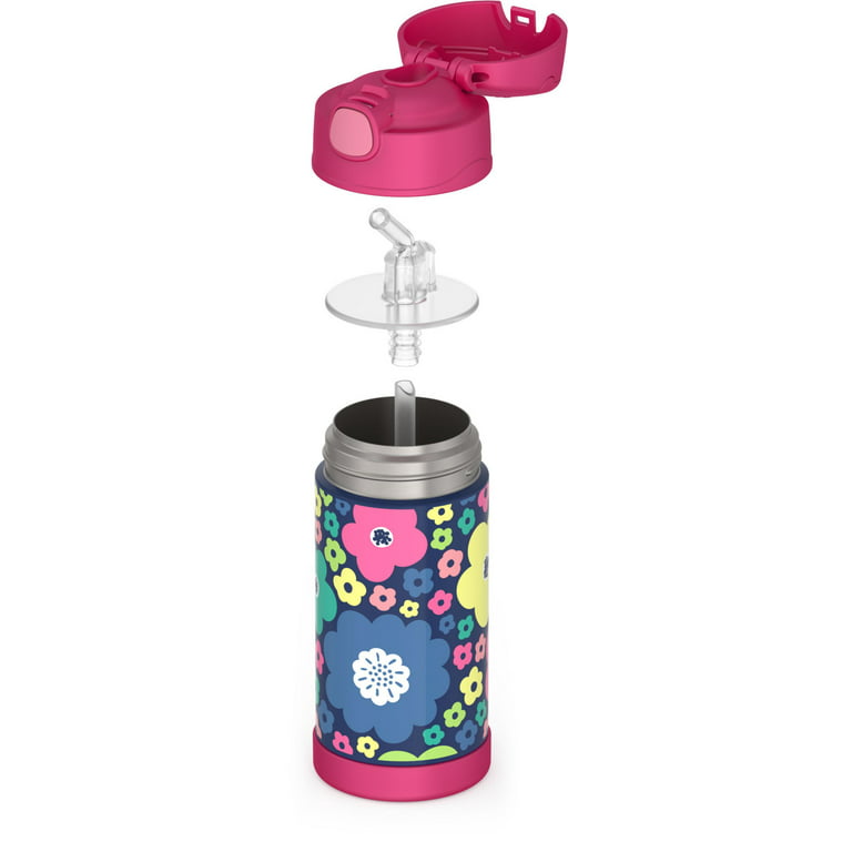 THERMOS FUNTAINER STRAW BOTTLE -- PINK/PURPLE – InchBug