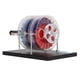 thumbnail image 1 of Decoración del modelo de turbina de vapor, modelo de turbina de vapor Modelo de turbina física multietapa Modelo de turbina de vapor elaborado con cuidado, 1 of 8