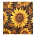 thumbnail image 5 of B01P22035BZSMCE Dishwasher Magnet Cover Magnetic Sticker Creatively Golden Sunflower Patterns Printed 23"x26", 5 of 6