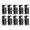 10pcs Black, variant on HFSAZJ Carpentry Tools Installers Set, U Scribe Jig And Scribe Tool, Plastic Cabinet Door Mounting Jig, Scribing Tools for Carpenter Cabinet Installation