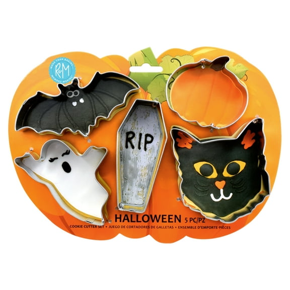 R&M International Halloween 5 Piece Cookie Cutter