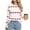 White, variant on Womens Heart Sweaters Long Sleeve Crew Neck Casual Fall Winter Pullover Sweater