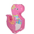 thumbnail image 1 of OULII Dinosaur Birthday Pinata Pink Paper Candy Holder for Celebration 1Pcs, 1 of 8