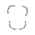 thumbnail image 1 of Langgg TPU Protective Frame Toughness Of Drone Blades And Blast Resistance For Transparent black, 1 of 6