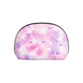 thumbnail image 7 of YFYANG 2 Piece Women's Portable Makeup Bags, Abstract Watercolor Texture Clutch Travel Toilet Bags Cosmetic Organizer, 7 of 7