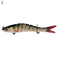 thumbnail image 2 of Opolski 14cm Artificial 8 Segment Swimbait Lures Fishing Bait Crankbait Fish Tackle, 2 of 8