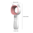 thumbnail image 4 of Ventilador Pequeño Ventilador de refrigeración de mano Ventilador de escritorio de 3 velocidades 2000 mAh para interior/exterior (rosa) Wdftyju Libre de BPA, 4 of 4