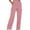 Pink, variant on Fmbrln Womens Cargo Sweatpants Fashion Elastic Waist Multipockets Joggers Pants Casual Comfy Running Athletic Pants Khaki XL
