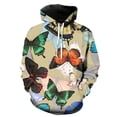thumbnail image 4 of Sudadera con capucha con estampado 3D de mariposa exquisita para hombres y mujeres, sudadera con estampado de insectos de manga larga, sudadera holgada estilo Harajuku, sudaderas con capucha, 4 of 4