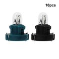thumbnail image 3 of 10pcs T3 LED 12V Interior Del Coche Instrumento Bombillas Tablero Lámparas (Negro), 3 of 5