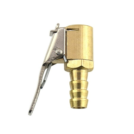 

1PCS Car Auto Zinc Alloy 6mm Tyre Wheel Tire Air Chuck Inflator Pump Valve Clip Clamp Connector Adapter for Cars