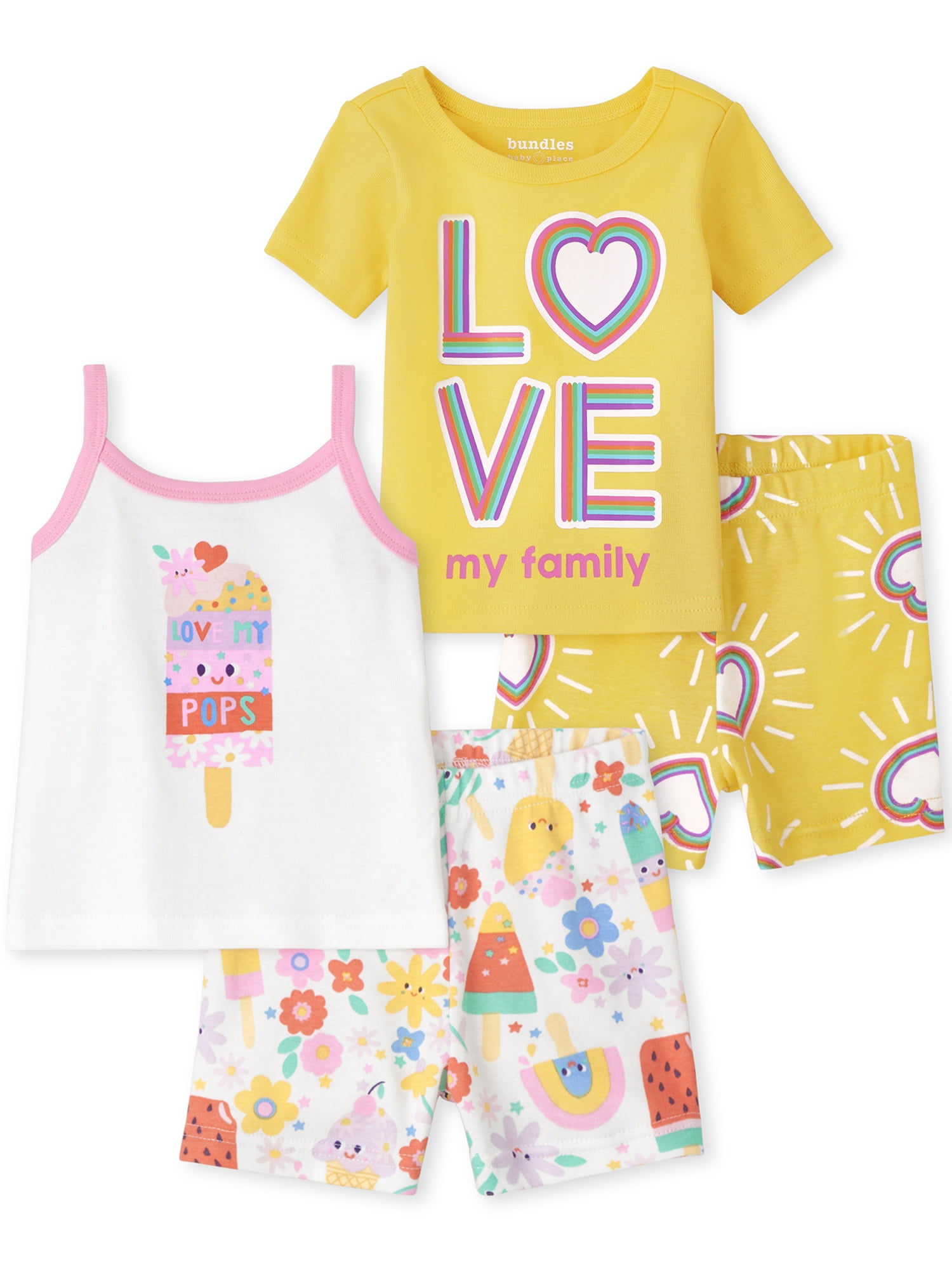 The Children's Place Baby Girl & Toddler Girl Tight Fitting Cotton