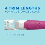 Schick Hydro Silk TrimStyle Razor with Bikini Trimmer for Women – 1 Handle, 1 Refill & 1 Battery