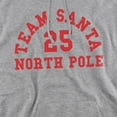 thumbnail image 2 of Christmas Team Santa Unisex Adult Pull-Over Hoodie, 2 of 5