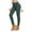 Green, variant on QLEICOM Thermal Leggings for Women,Womens Pants,Women Thermal Base Layer Pants in Soft Velvet Fleece Fabric and 7/8 Length for Warmth and Comfortable As Loungewear or Underwear