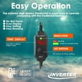 thumbnail image 3 of Tawatiler Aquarium Heaters, 300W Fish Tank Heaters with LED Digital Display, Adjustable Submersible Water Heaters with Over-Temperature Protection & Automatic Power-Off for 75-120 Gallon Fish Tanks, 3 of 7