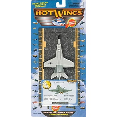 Hot Wings F18 Hornet with Connectible Runway