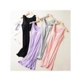 thumbnail image 1 of Combinaison pour Femmes, Chemise de Nuit, Robe Chemise, Nuisette, Vêtement de Nuit, Gilet de Détente d'Été, 1 of 6
