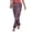 C-Brown551, variant on Boho Pants For Women Floral Printed Elastic Waist Lightweight Ankle-Tied Pants Summer Bohemian Beach Vacation Clothes Soft Trousers