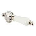 thumbnail image 4 of Kingston Brass KS1246BPL Bel-Air Double-Handle Wall-Mount Bridge Kitchen Faucet, Polished Nickel, 4 of 5