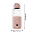 thumbnail image 3 of Nnndbs Wireless Portable Baby Bottle Warmer, Cordless Milk Heater with USB Rechargeable Battery, Travel Bottle Warmer for Carrying Bag, 4 Temperature Settings, White, 3 of 6