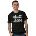 thumbnail image 4 of Health Addict Vegetarian Vegan Diet Men's Graphic T Shirt Tees Brisco Brands S, 4 of 4