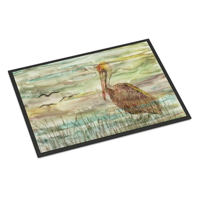 Carolines Treasures SC2011JMAT Tapis d'Intérieur Ou d'Extérieur Pélican Brun 24 x 36 Po