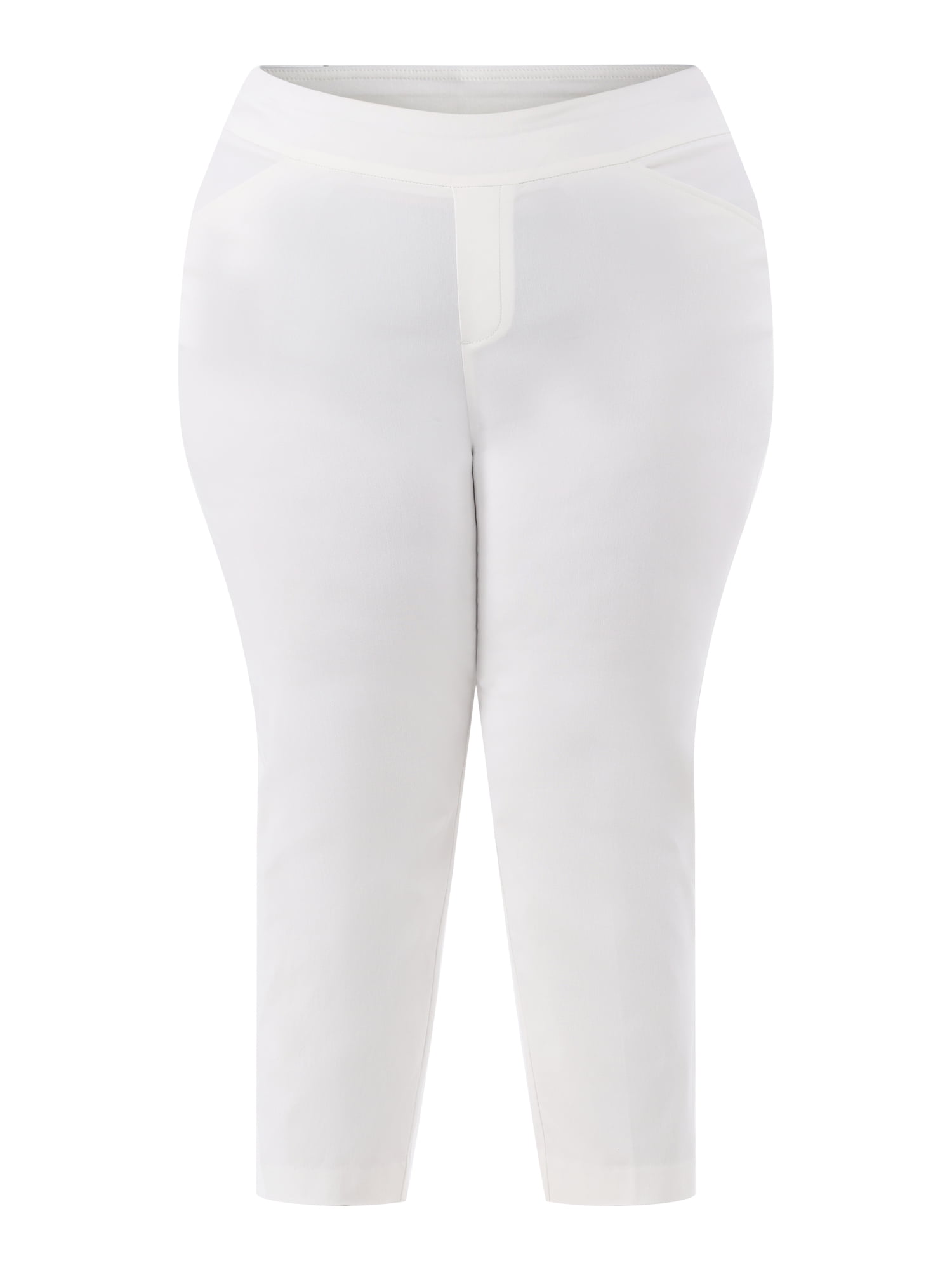 Just My Size by Hanes Women's Plus Millennium Slim Pants, Regular and Petite, Sizes 1X-4X