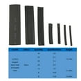 thumbnail image 3 of Methold 127 unids/set 7 tipos de tubos termorretráctiles de poliolefina retardante de llama, Kit surtido de accesorios Electrónica miscelánea, 3 of 6