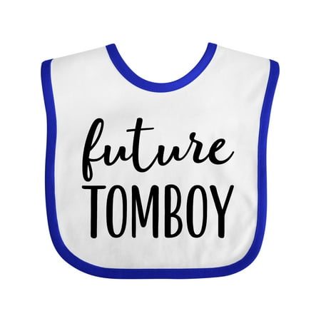 

Inktastic Future Tomboy Cute Girls Gift Baby Girl Bib