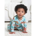 thumbnail image 5 of Gerber Unisex Baby Toddler Buttery Soft Footed Pajama 2-Way Zipper with Viscose Made from Eucalyptus, Sizes 0/3M - 4T, 5 of 15