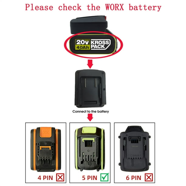 Worx battery compatibility new arrivals