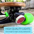 thumbnail image 4 of Led Skateboard Lights - Led Longboard Lights Front and Back USB Rechargeable. Ideal Electric Skateboard Lights Kit. 2 USB Cables and 2 Strap Included., 4 of 6