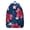 Hawaiian Palm Le, variant on Hawaiian Jungle Leaves Backpack, Tropical Plant School Bag with Palm Leaf Design, Colorful Exotic Floral Pattern, Summer Beach Vibes