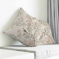 thumbnail image 4 of Throw Pillow Covers 18x18 Inch, Fall Flower Decorative Pillow Cases for Couch Sofa Bed, Vintage Autumn Bird Floral Tree Leaf Plant Cotton Linen Square Home Decor Pillowcases with Hidden Zipper, 4 of 7