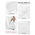 thumbnail image 6 of MOYIKO Oversized T Shirts for Women with Pockets 3/4 Sleeve Summer Tops Loose Fit Y2K Fashion Tees, 6 of 7