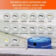 thumbnail image 2 of Pic Home Plus Indoor/Outdoor Ant Killer Metal Bait Station - 6 Pack, Case (72 Total), 2 of 8