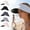C, variant on Straw Bucket Hat, Sun Visors for Women, Beach Vacation Accessories, Summer Outdoor Activities, Lightweight Straw Material, Khaki Color, One Size Fits Most