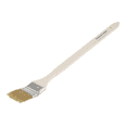thumbnail image 5 of 6X 2 Inch Wide Wooden Handle Metal Ferrule Faux Bristle Radiator Brush, 5 of 8