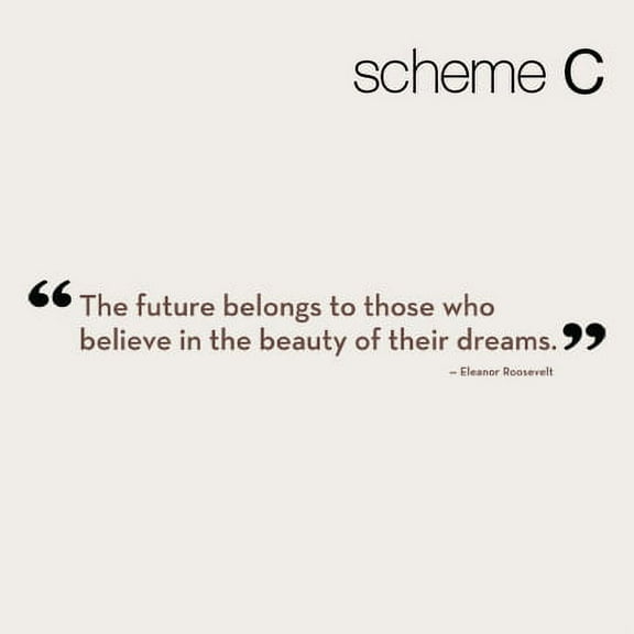 The Future Belongs Quote Wall Decal