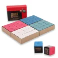 thumbnail image 3 of 12PCS/Box Square Billiard Chalks Pool Cue Stick Chalk Rubbing Powder Snooker Table Billiards Supplies Antiskid Device, 3 of 5