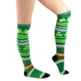 thumbnail image 3 of TeeHee Women's St. Patrick's Day Cotton Knee High Socks 3-Pack (Irish 2), 3 of 4